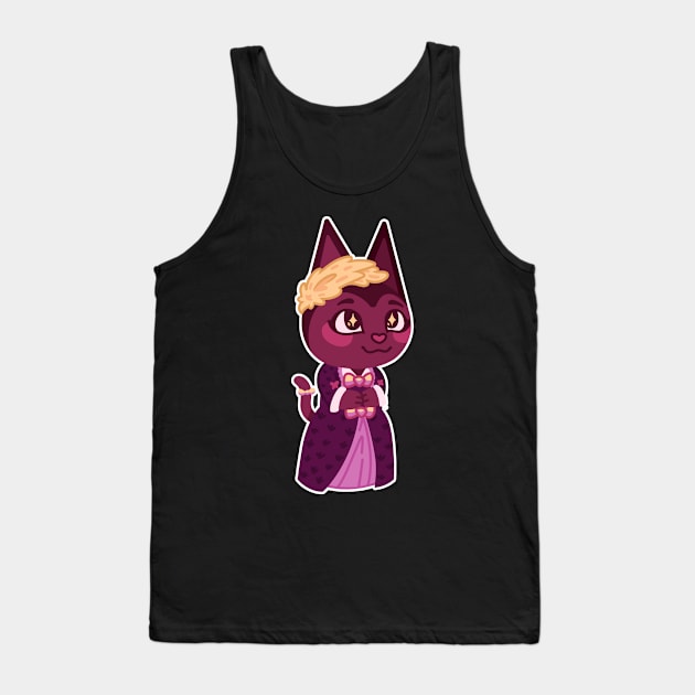 Kitty - Cat Portrait Tank Top by Snorg3